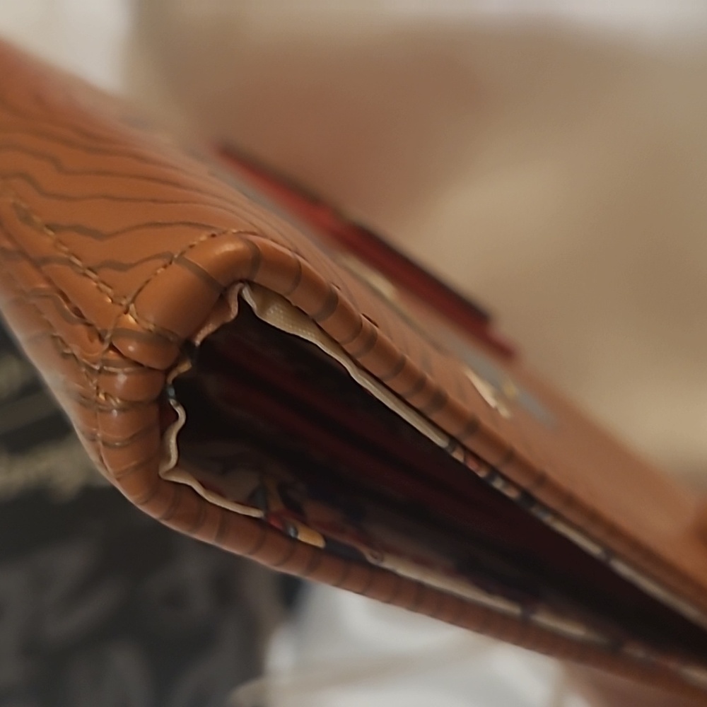 Loungefly Brown Pinochio Wallet with Vintage Metal Hardware - Picture 10 of 10